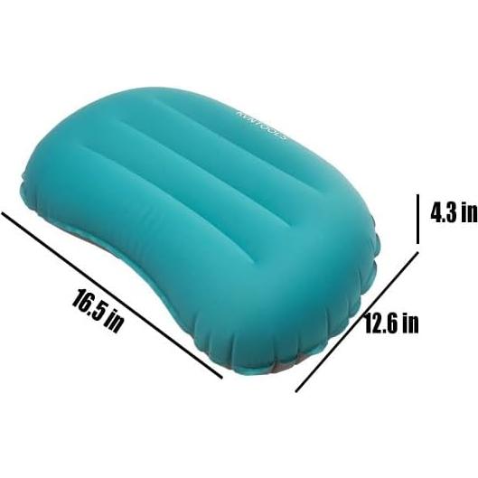 Almohada Inflable KVNTOOLS Compacta y Ergonómica 2pcs