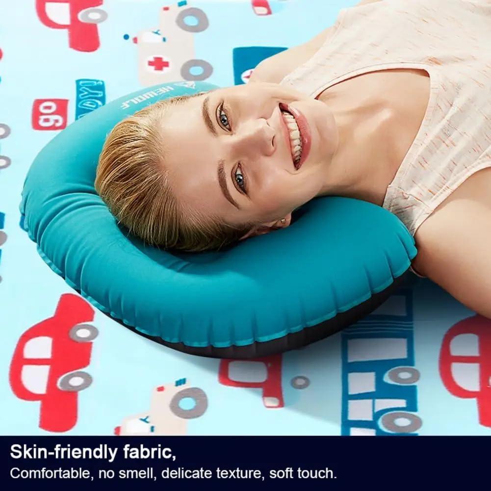 Almohada Inflable KVNTOOLS Compacta y Ergonómica 2pcs