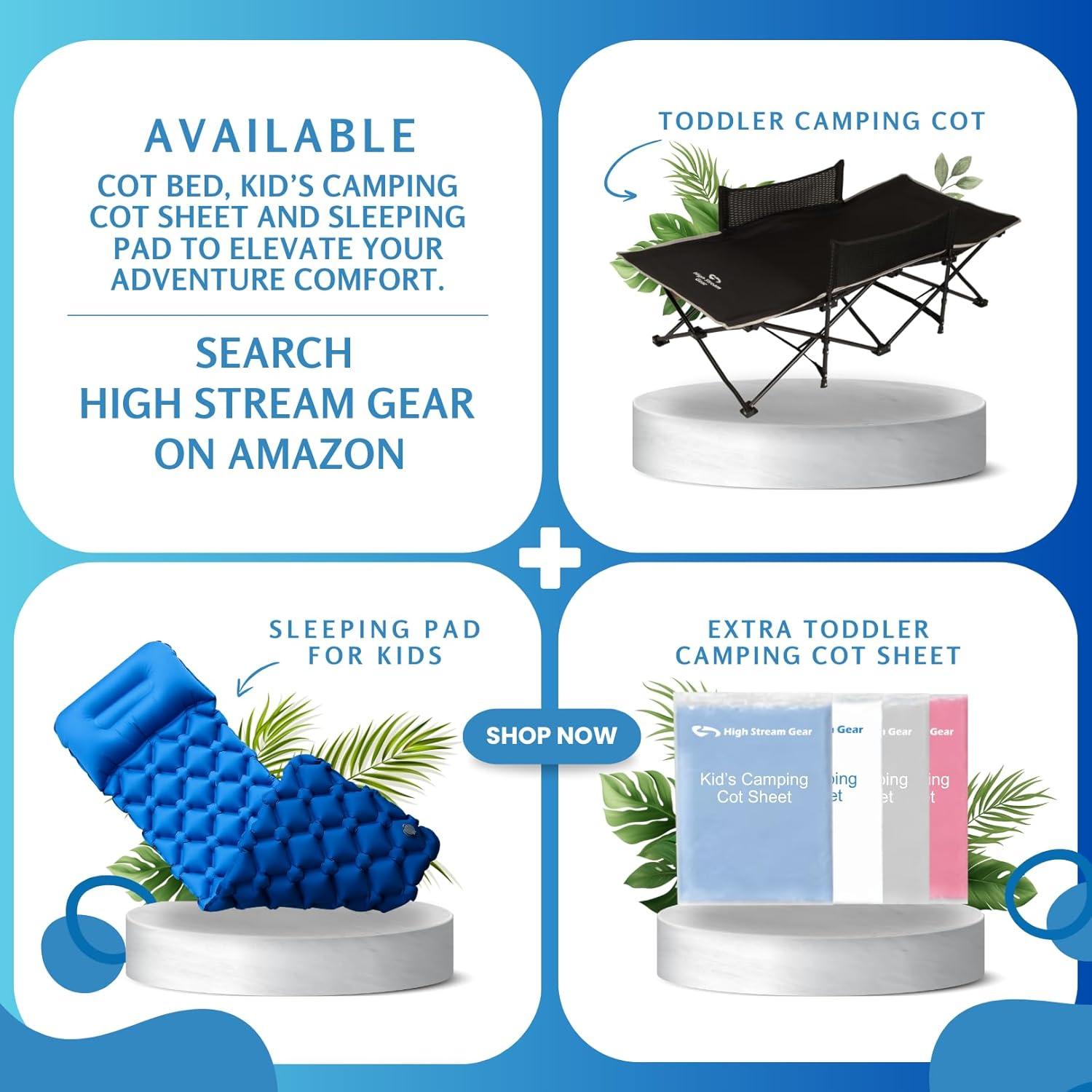 Colchoneta Inflable para Niños High Stream Gear 150x53 cm