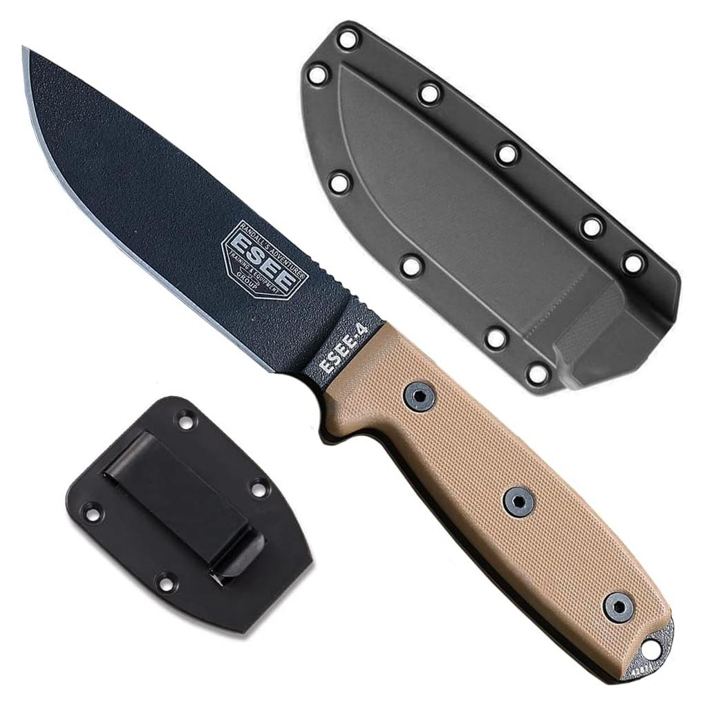 Cuchillo de Supervivencia ESEE 4P - Hoja Fija 22.86 cm