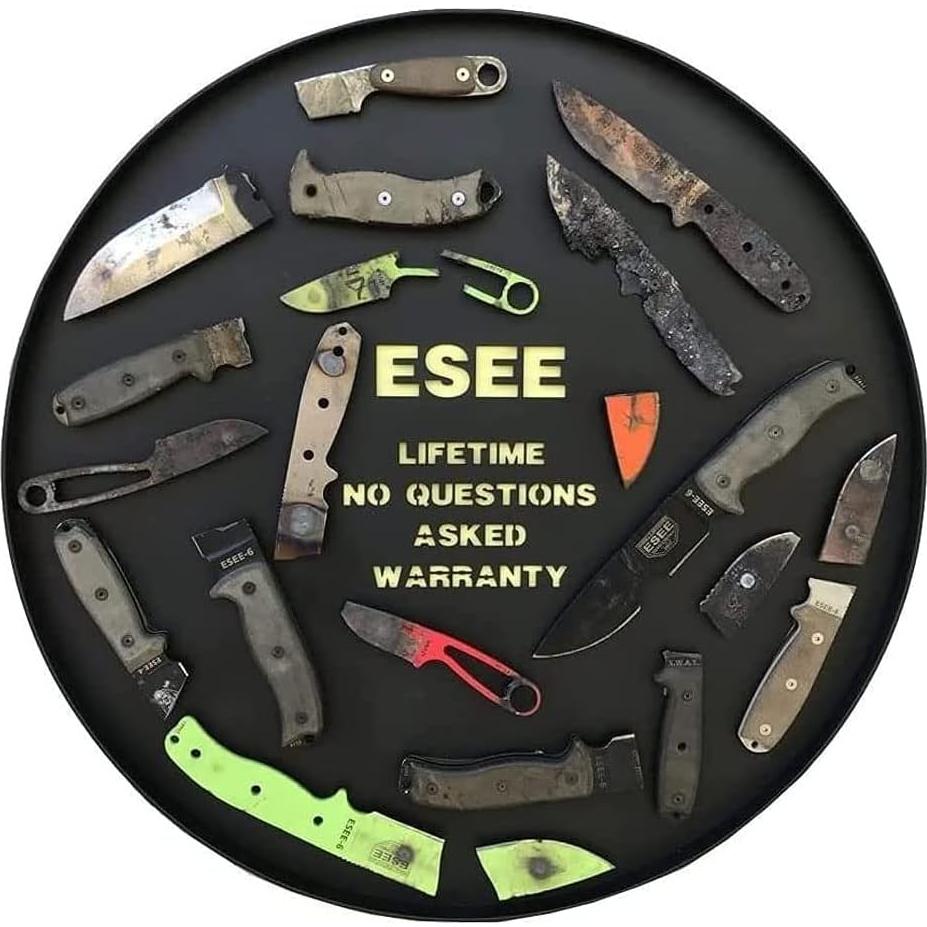 Cuchillo de Supervivencia ESEE 4P - Hoja Fija 22.86 cm