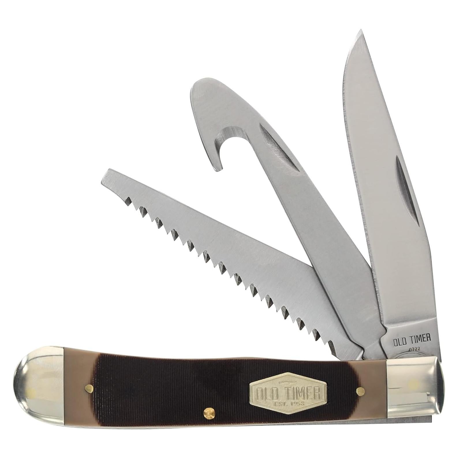 Cuchillo de bolsillo Old Timer 69OT Premium Trapper 18.8 cm