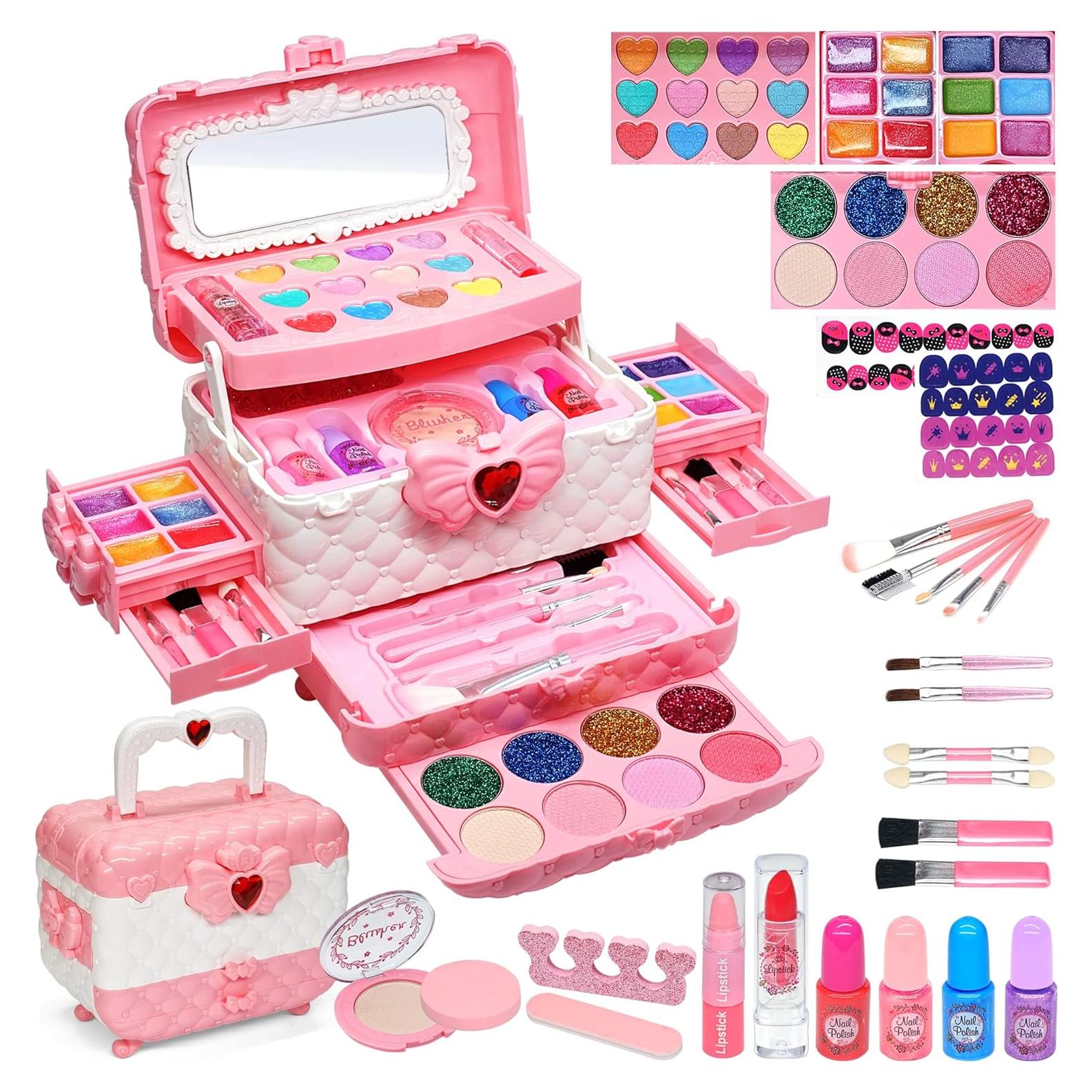 Kit de Maquillaje Lavable ROKKES para Niñas 4-12 Años