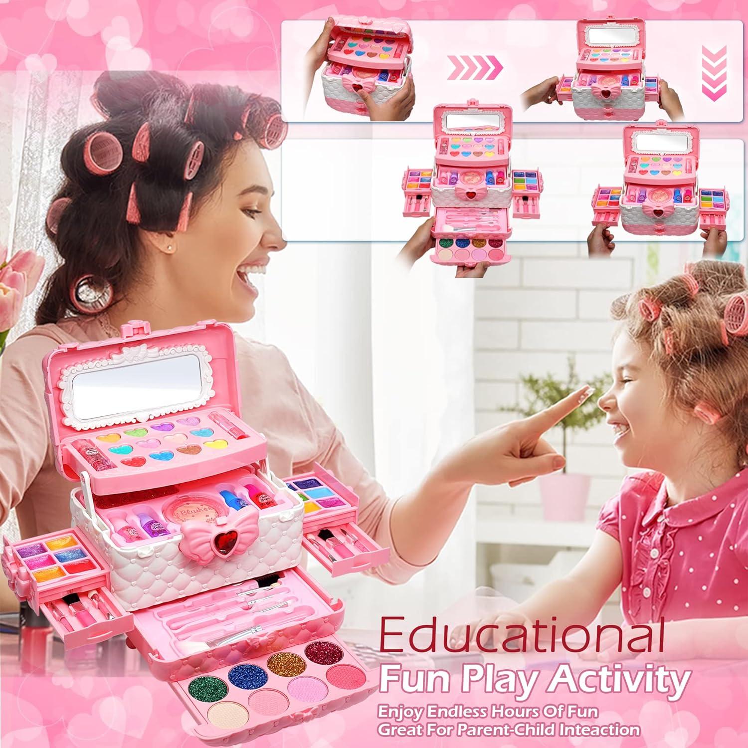 Kit de Maquillaje Lavable ROKKES para Niñas 4-12 Años