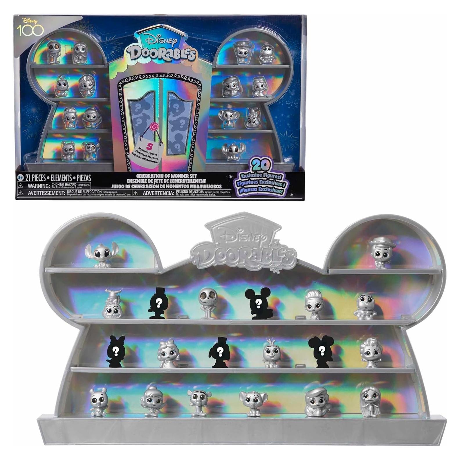 Conjunto de Celebración Disney100 Just Play - 21 Figuras Coleccionables