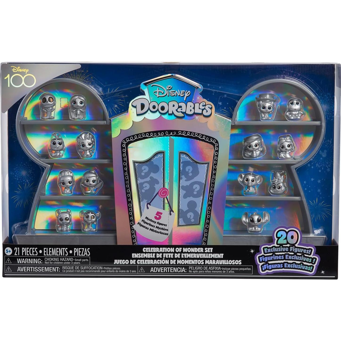 Conjunto de Celebración Disney100 Just Play - 21 Figuras Coleccionables