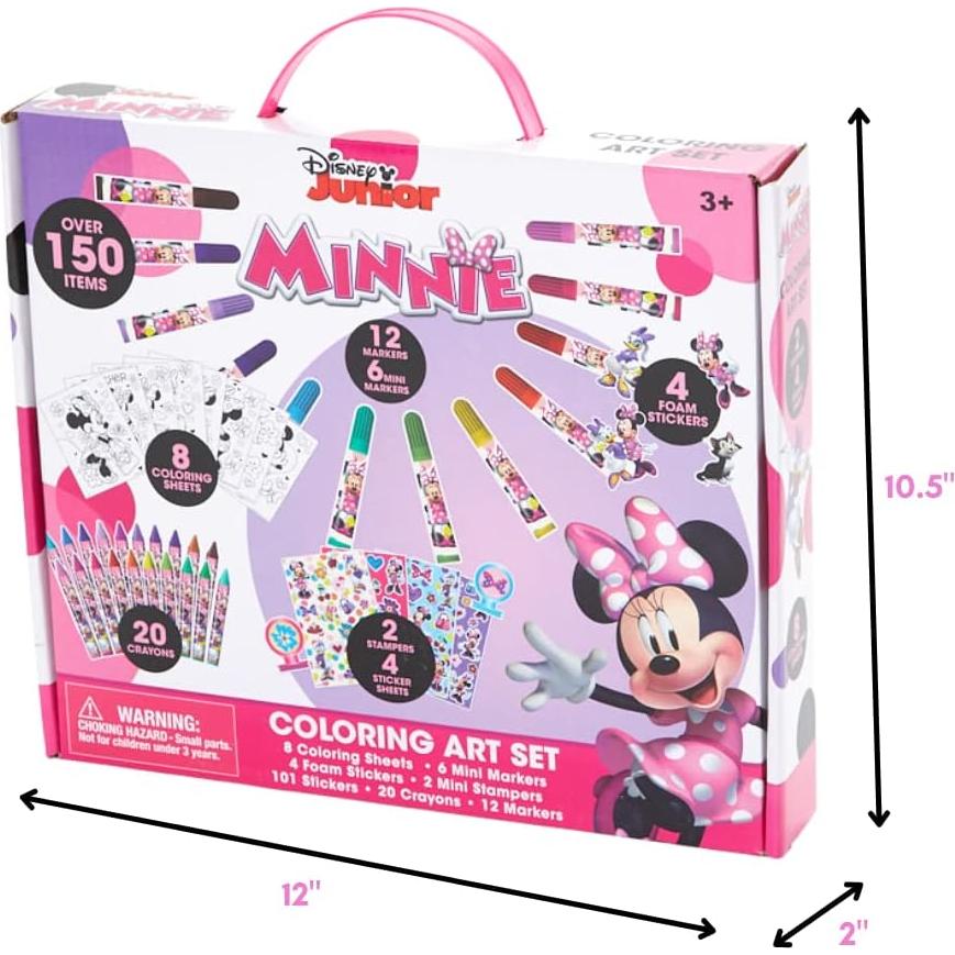 Juego de Arte para Colorear Disney Minnie Mouse 150 Piezas