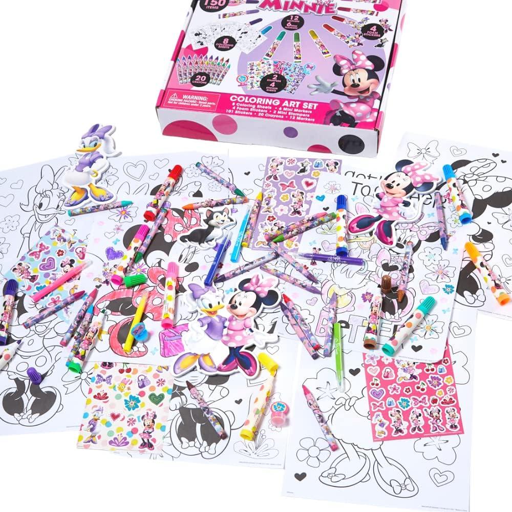 Juego de Arte para Colorear Disney Minnie Mouse 150 Piezas