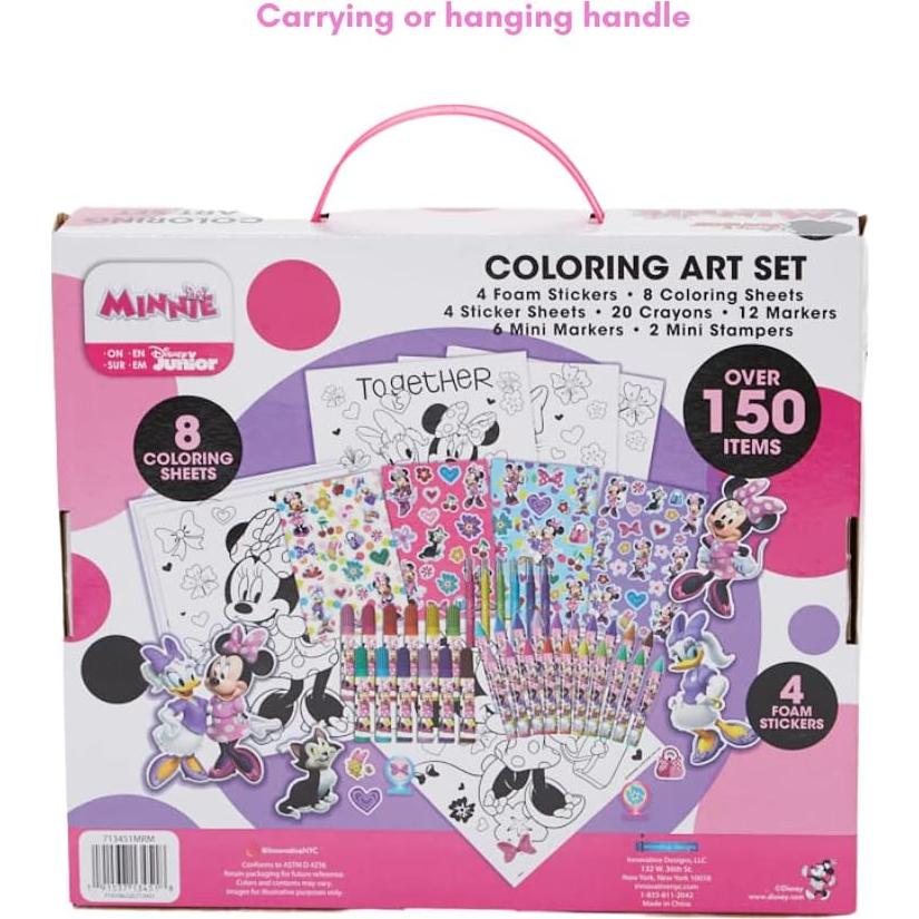 Juego de Arte para Colorear Disney Minnie Mouse 150 Piezas
