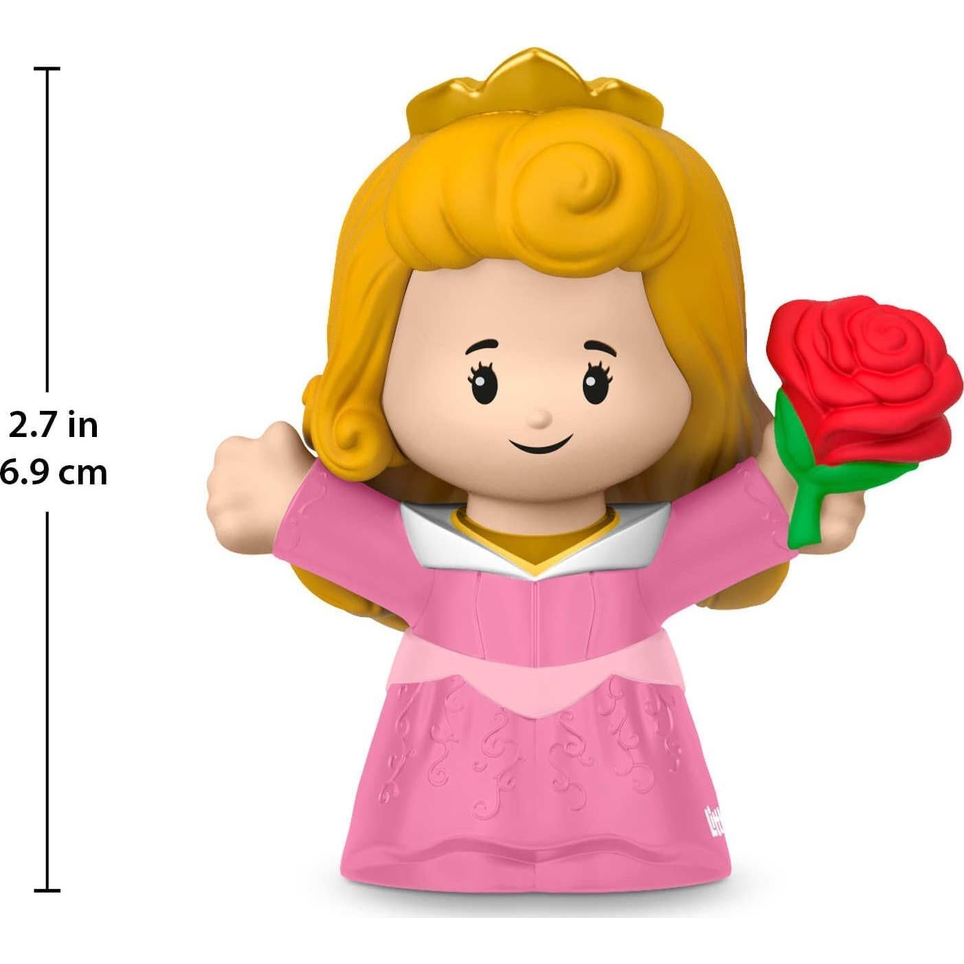 Figura Princesa Aurora Little People Mattel 8.9 cm Juguete