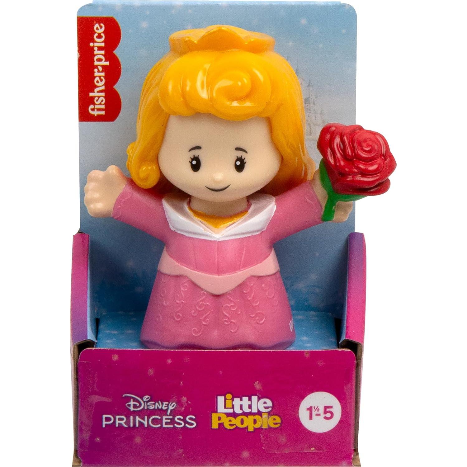 Figura Princesa Aurora Little People Mattel 8.9 cm Juguete