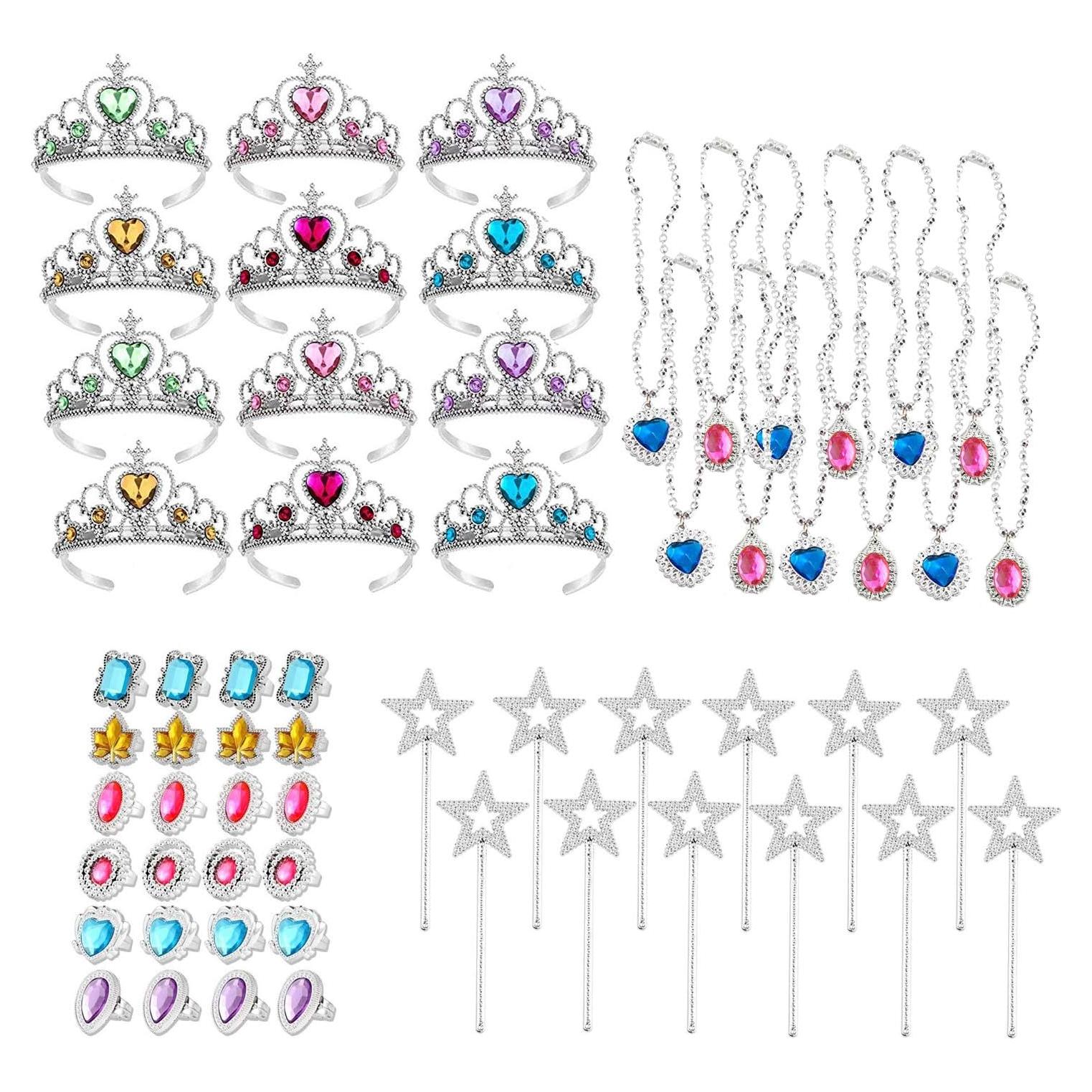 Conjunto de Disfraces de Princesa 60 Pcs SWIT - Joyería y Accesorios