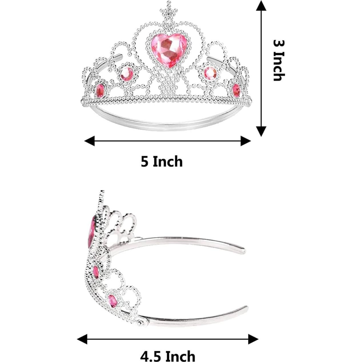 Conjunto de Disfraces de Princesa 60 Pcs SWIT - Joyería y Accesorios