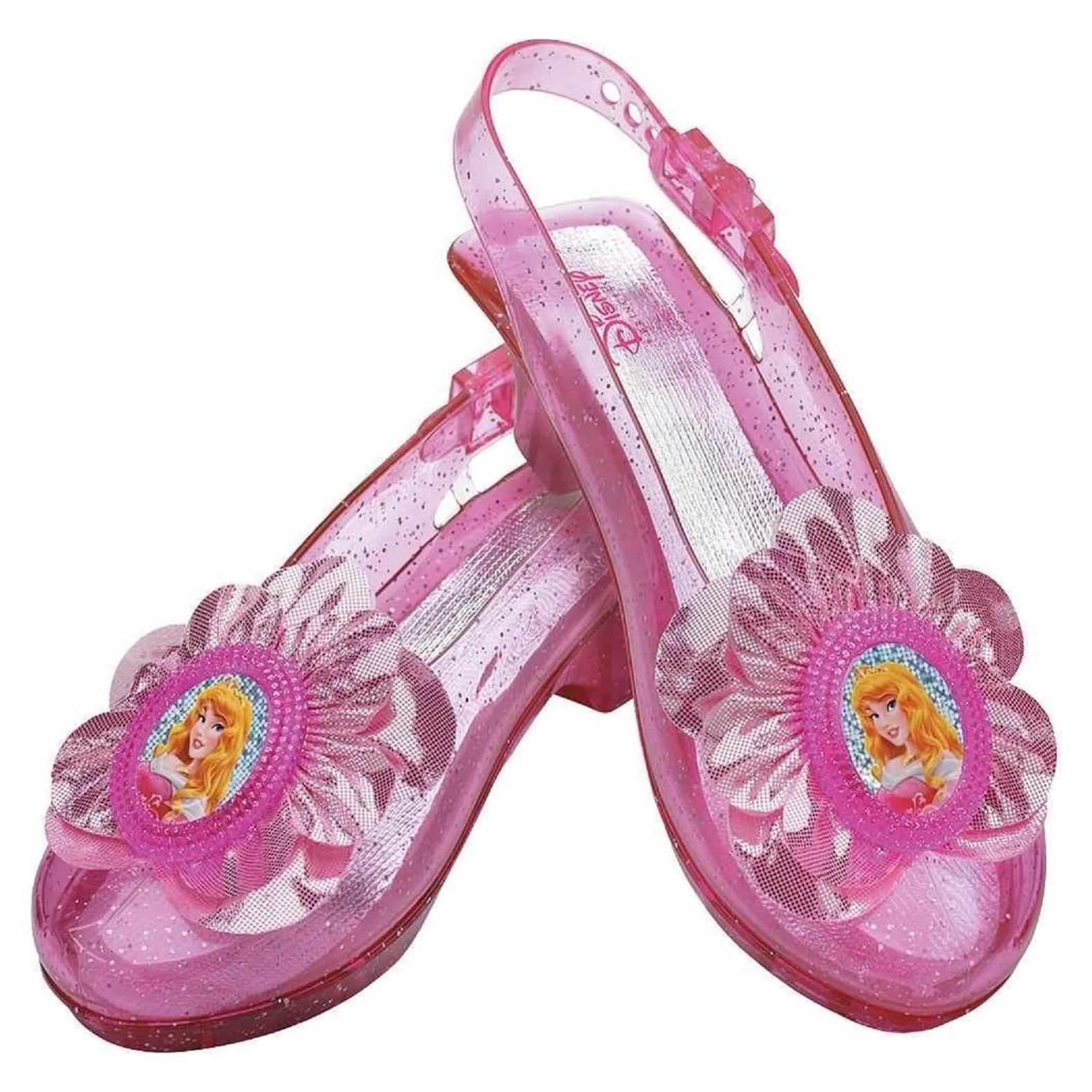 Zapatos Brillantes Disney Aurora para Niñas Talla 6