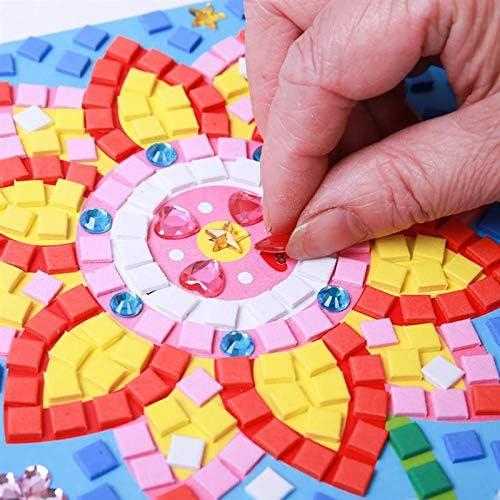 Kit de Arte de Mosaico CCINEE - 6 Pegatinas Educativas DIY