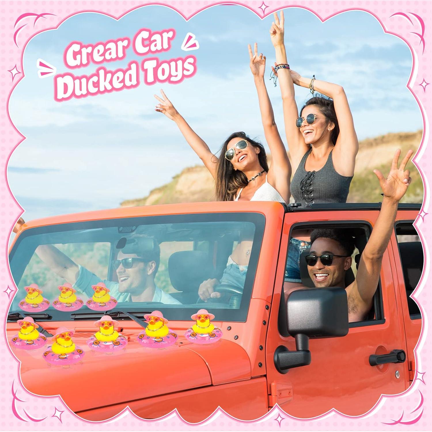 Mini Patitos de Goma Sotiff - 12 Sets con Accesorios