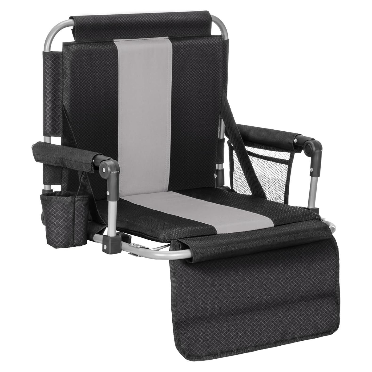 Silla de Estadio ALPHA CAMP con Respaldo y Reposabrazos