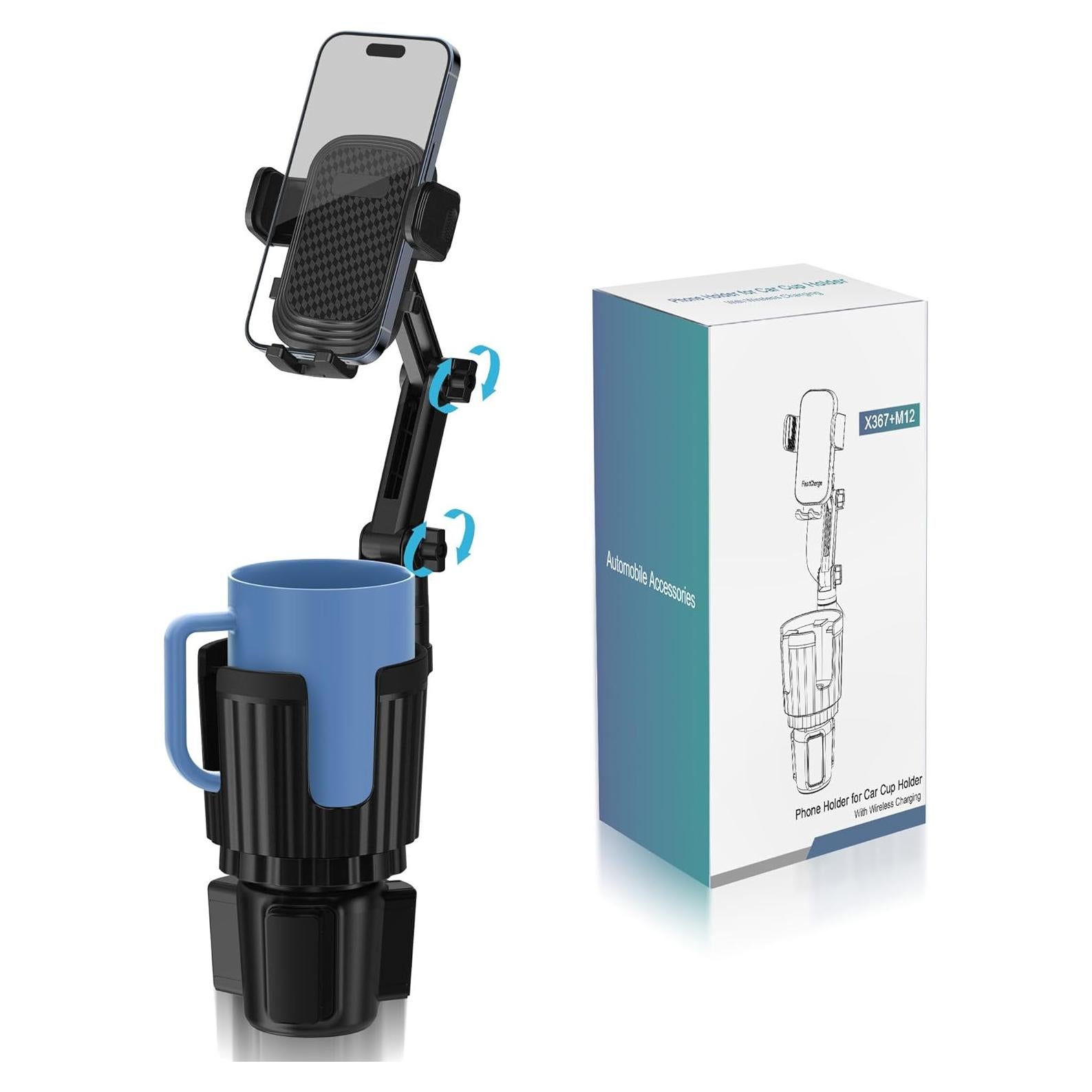 Soporte para Teléfono SAGRUILA 2 en 1 para Portavasos Coche