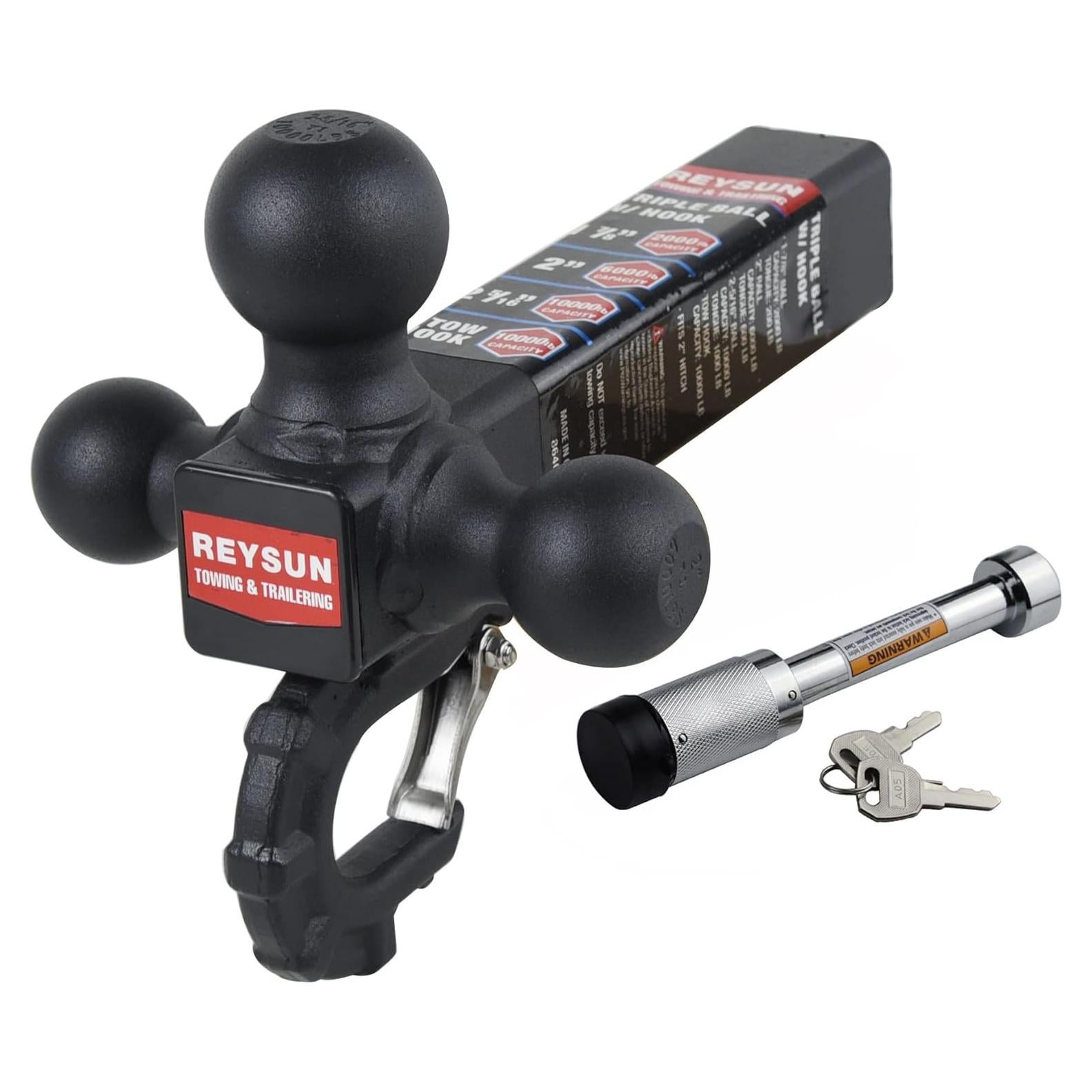 Enganche de Remolque REYSUN 864011L 3 Bolas 4536 kg