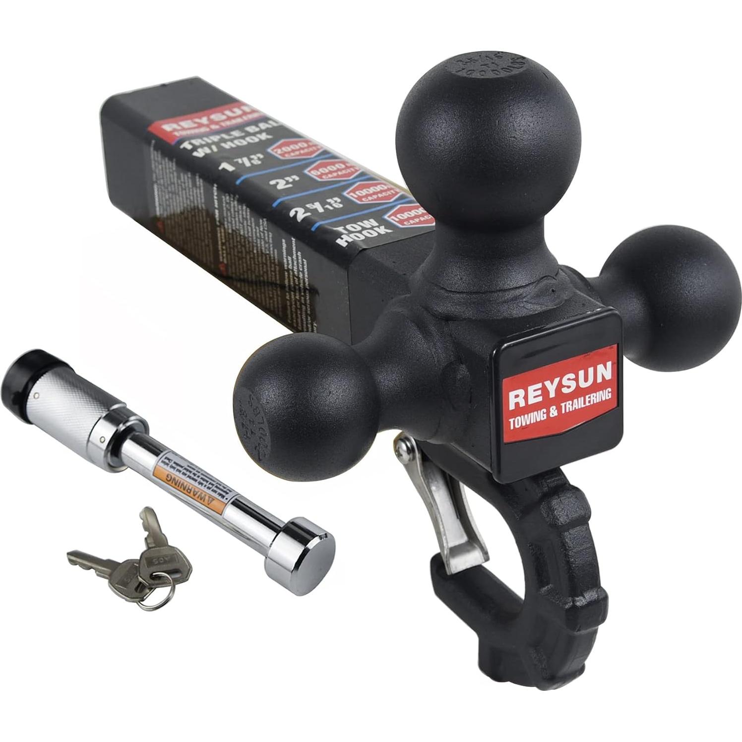 Enganche de Remolque REYSUN 864011L 3 Bolas 4536 kg