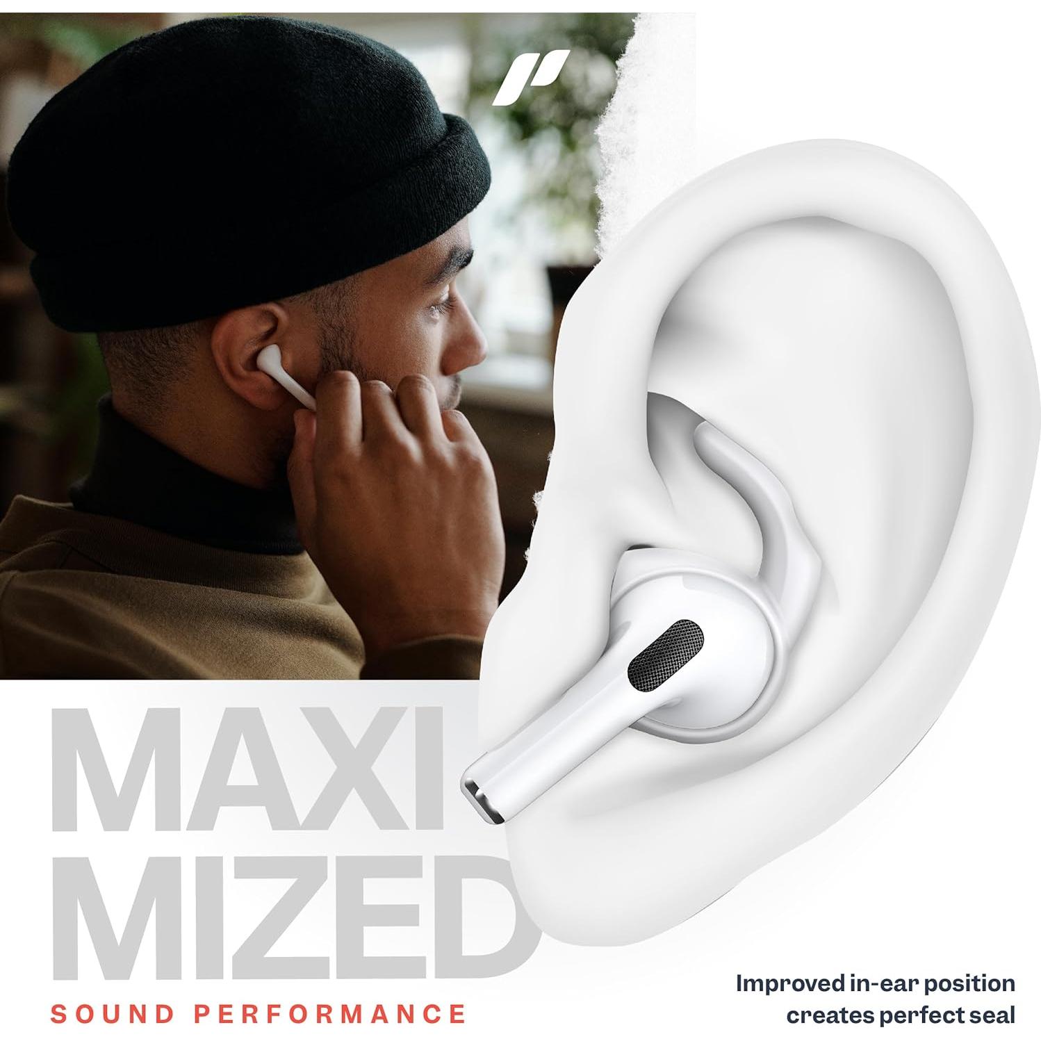 Ganchos Antideslizantes Proof Labs para AirPods Pro 1 - 3 Pares