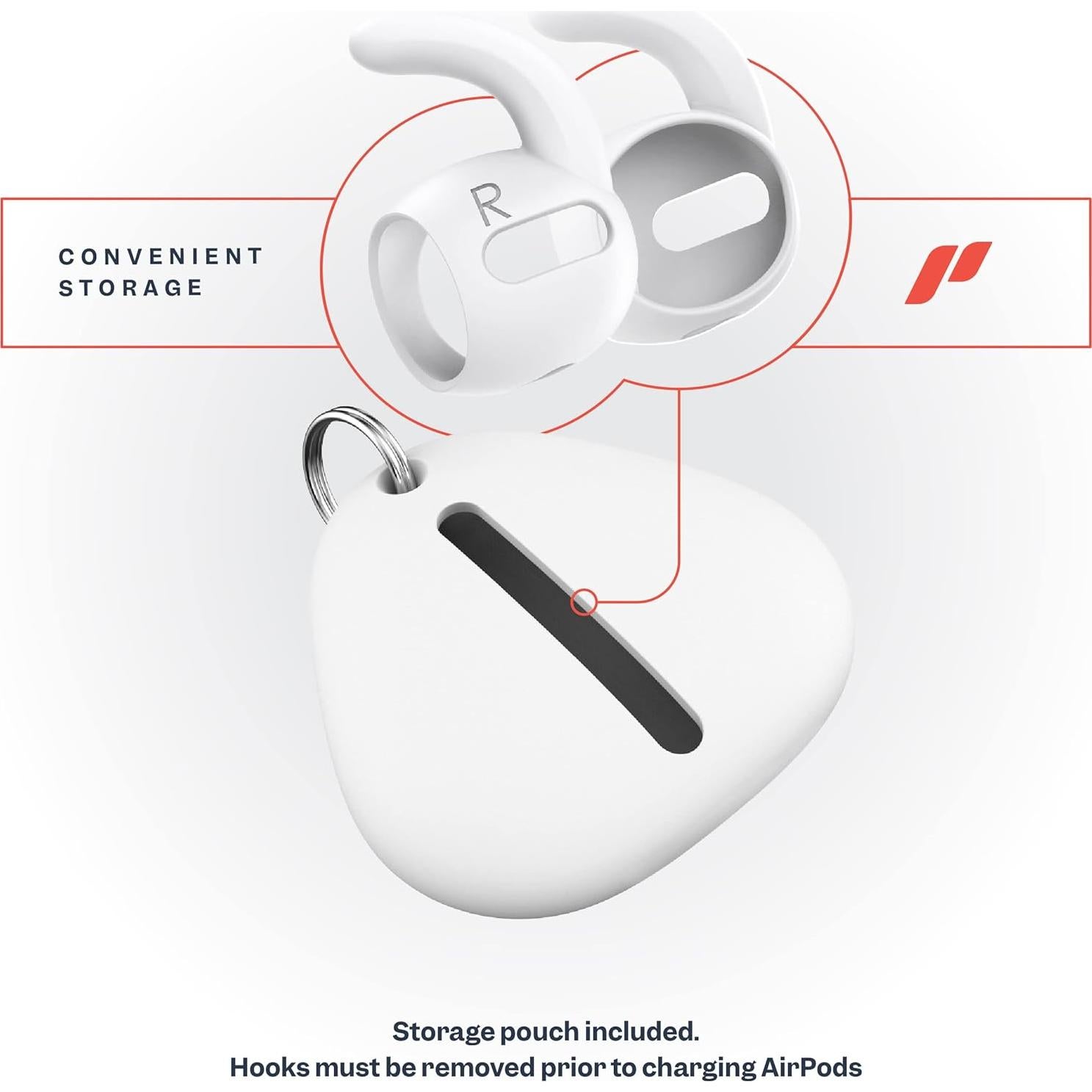 Ganchos Antideslizantes Proof Labs para AirPods Pro 1 - 3 Pares