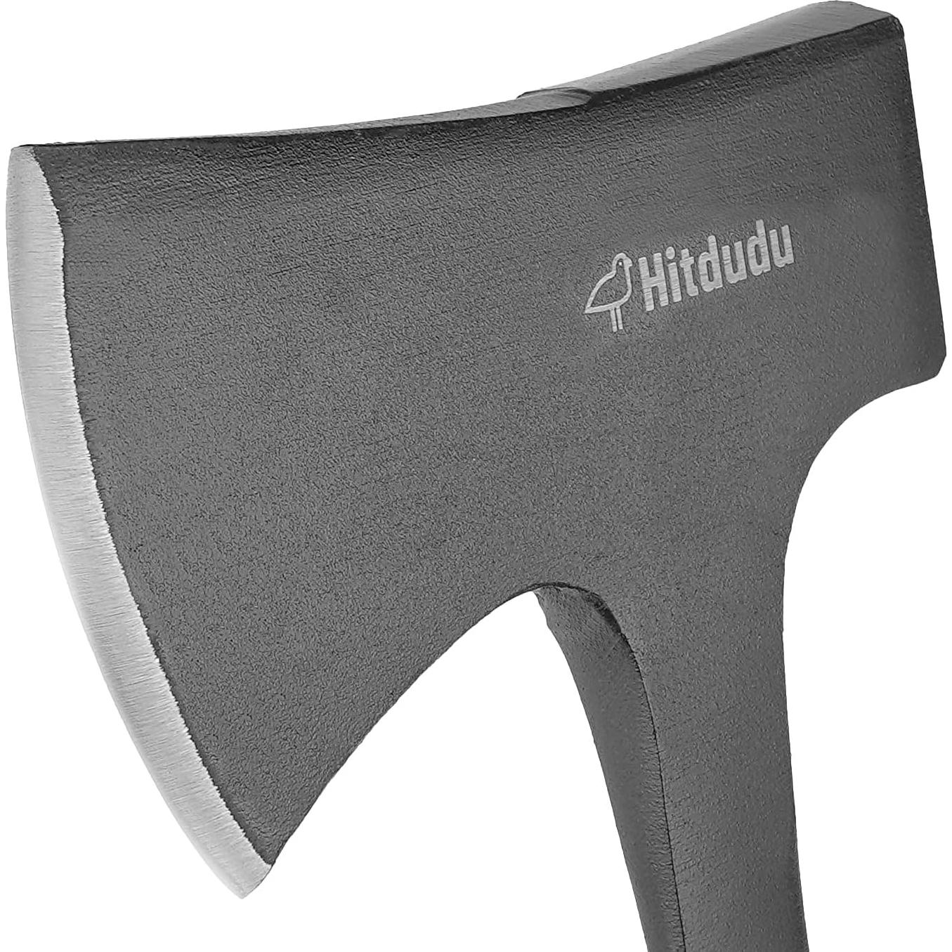 Hacha de Camping Hitdudu 33.8 cm Acero Forjado con Funda