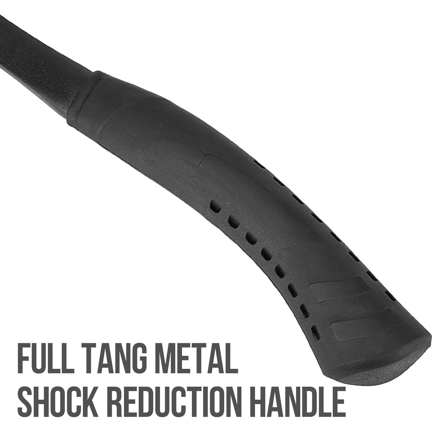 Hacha de Camping Hitdudu 33.8 cm Acero Forjado con Funda