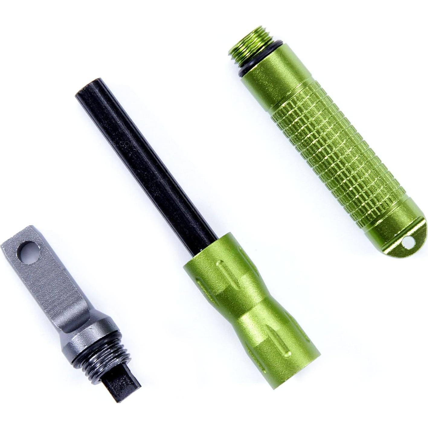 Kit de Encendido de Fuego Ferrocerio HolsterSmith - Verde Neón