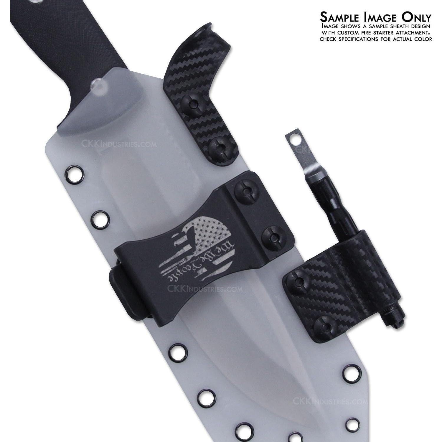 Kit de Encendido de Fuego Ferrocerio HolsterSmith - Verde Neón