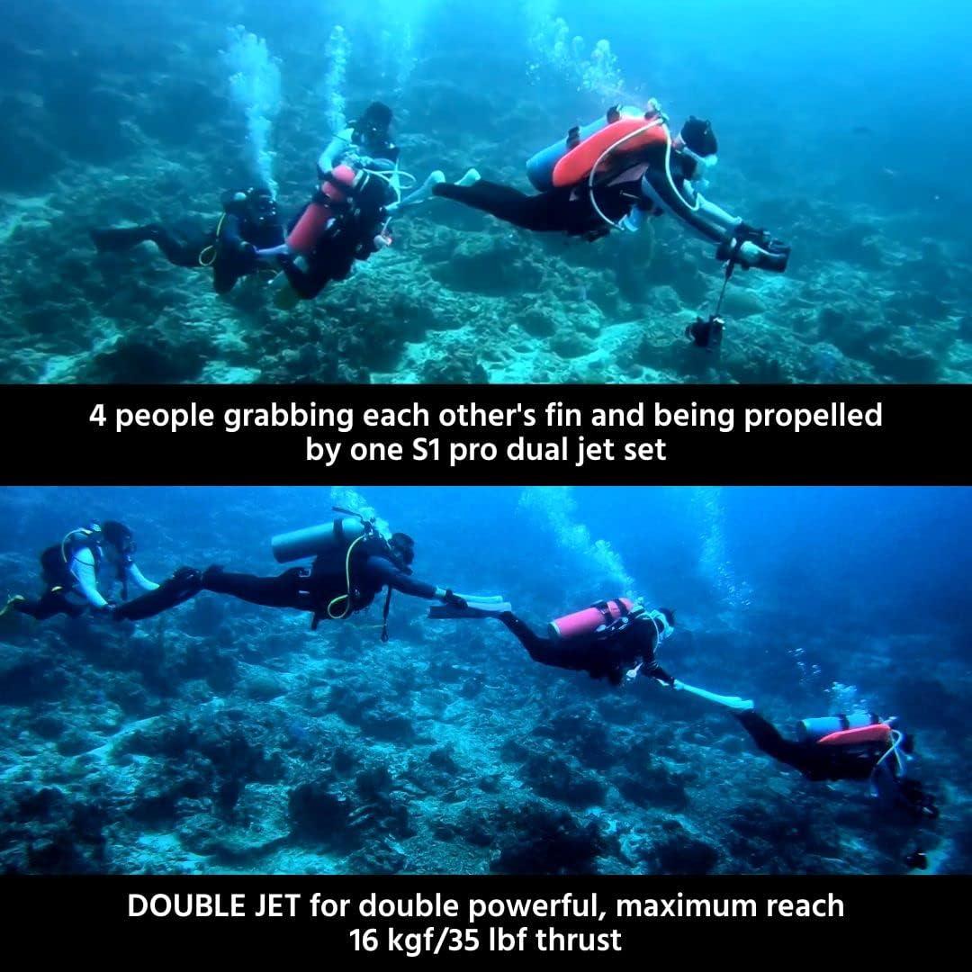 Scooter Submarino LEFEET S1 Pro con Batería Extra 2.49 kg