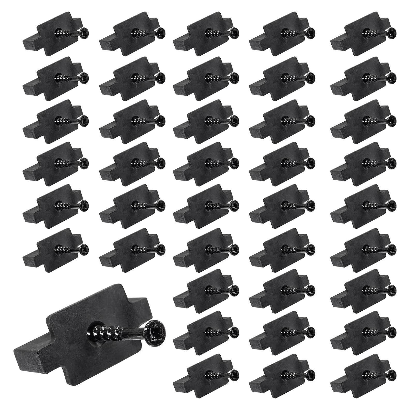 50 Clips Sujetadores Ocultos Nylon LifCratms para Decking