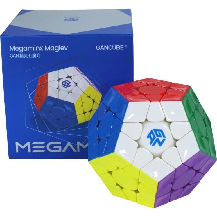 Cubo GAN Megaminx V2 MagLev UV Lado Negro 45g