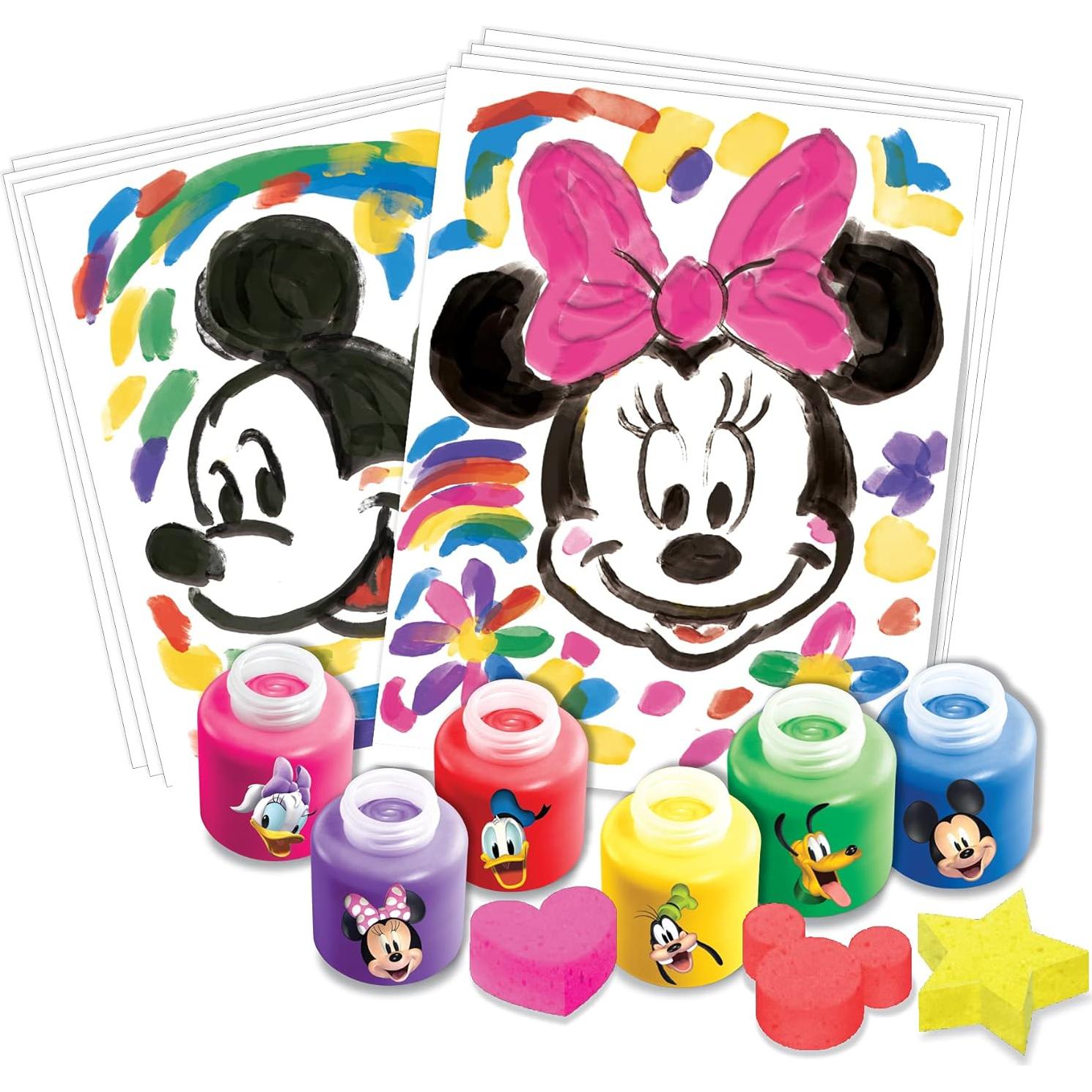 Pintura de Dedos Minnie Mouse Cra-Z-Art - 6 Colores Lavables
