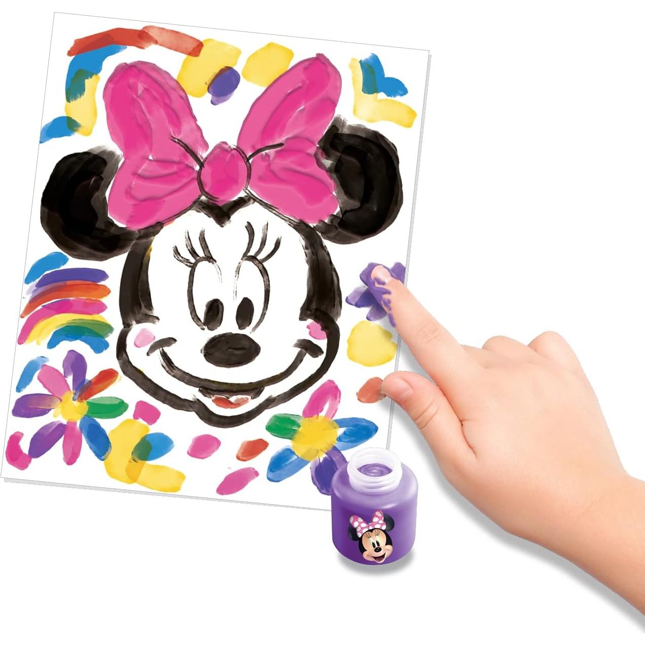 Pintura de Dedos Minnie Mouse Cra-Z-Art - 6 Colores Lavables