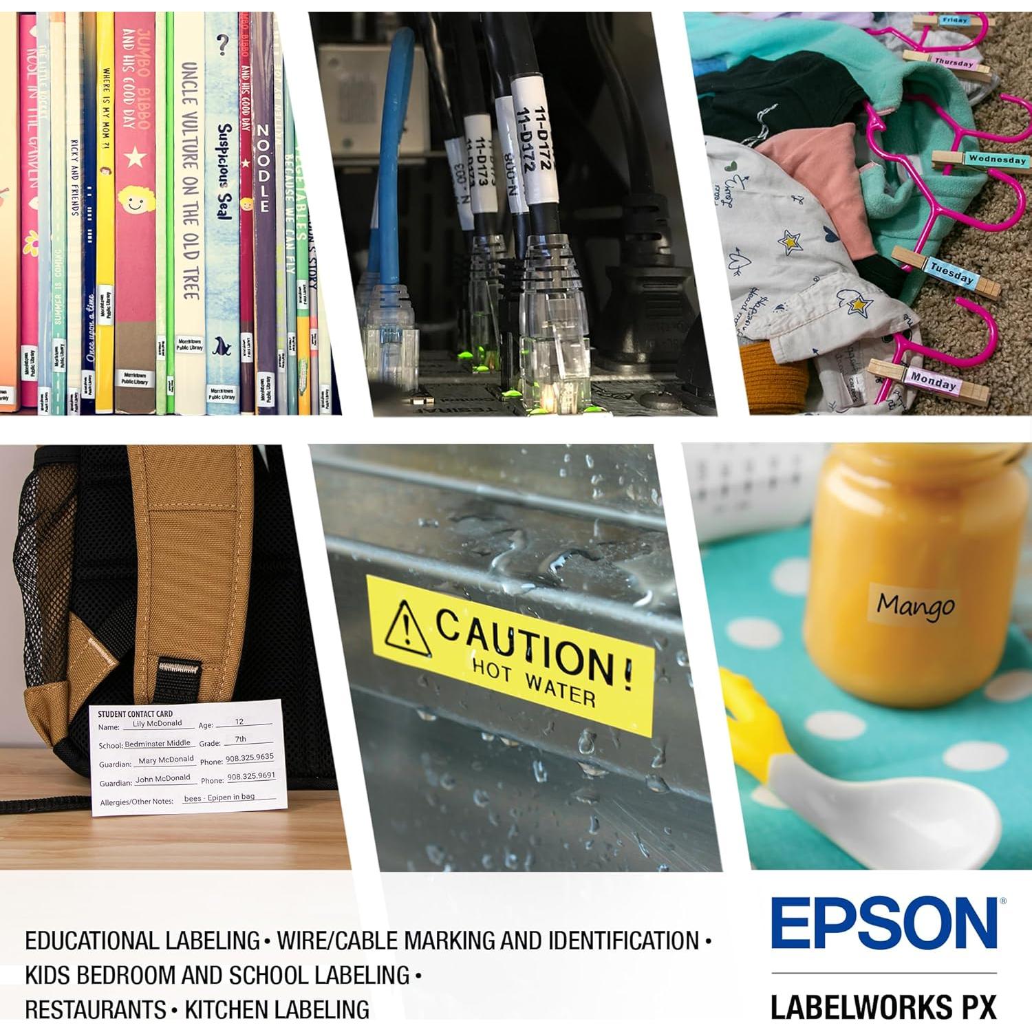 Impresora de Etiquetas Epson LABELWORKS LW-PX300VP Kit Completo