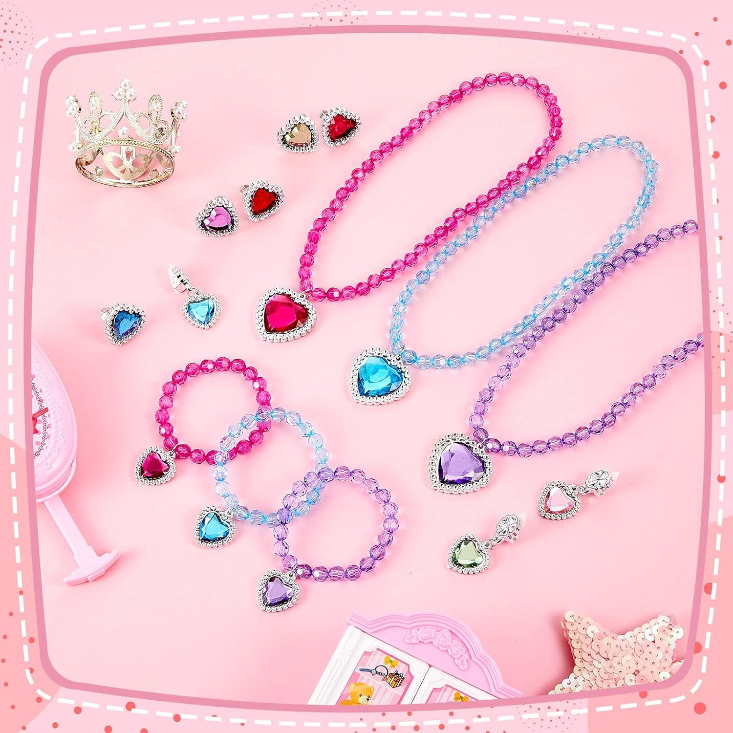 Conjunto de Joyería de Princesa Henoyso 6 Piezas Coloridas