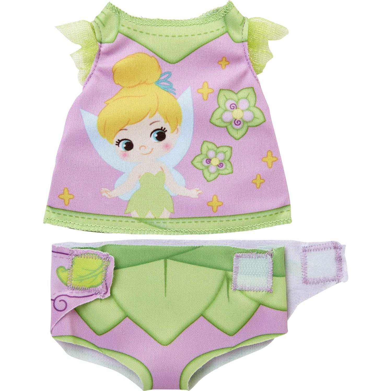 Accesorios para Muñecas Disney Campanita - Camiseta y Pañal