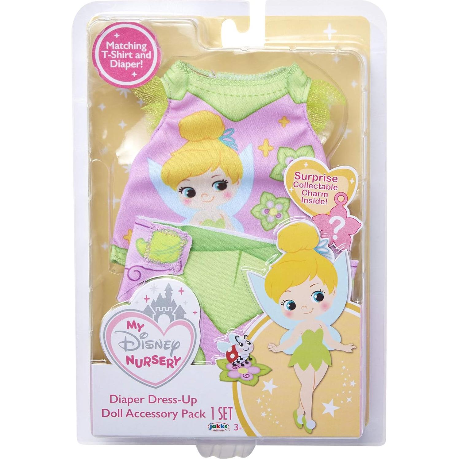 Accesorios para Muñecas Disney Campanita - Camiseta y Pañal