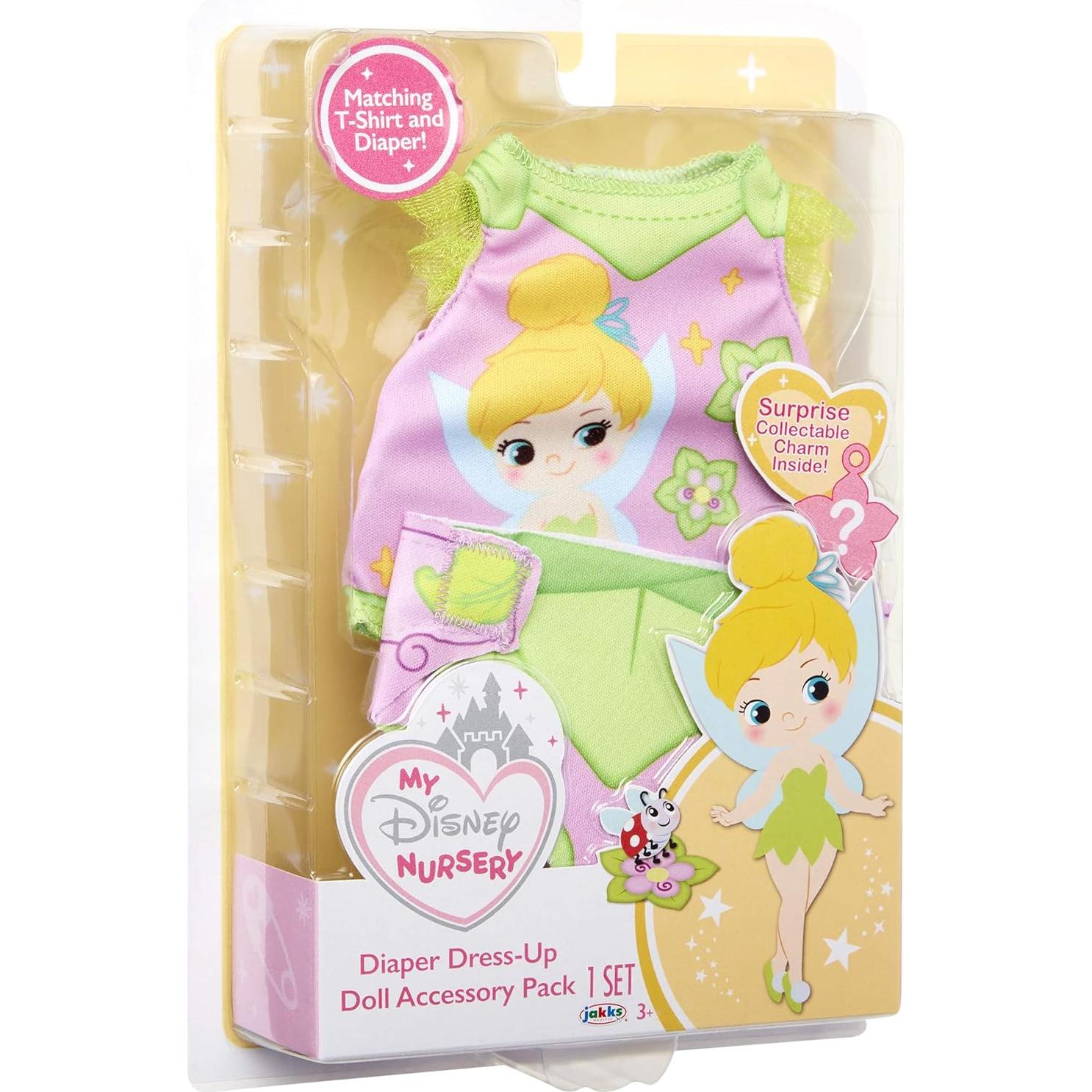 Accesorios para Muñecas Disney Campanita - Camiseta y Pañal