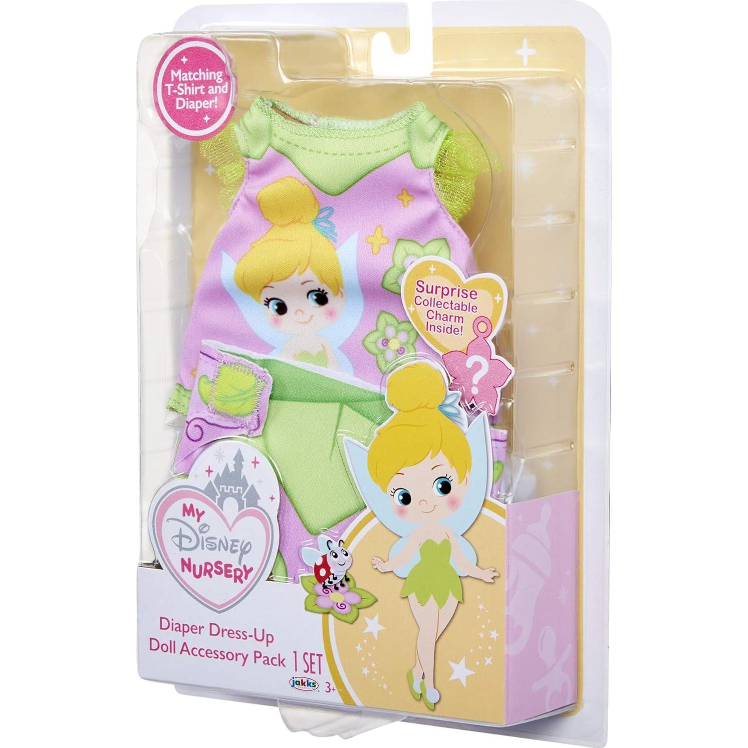 Accesorios para Muñecas Disney Campanita - Camiseta y Pañal