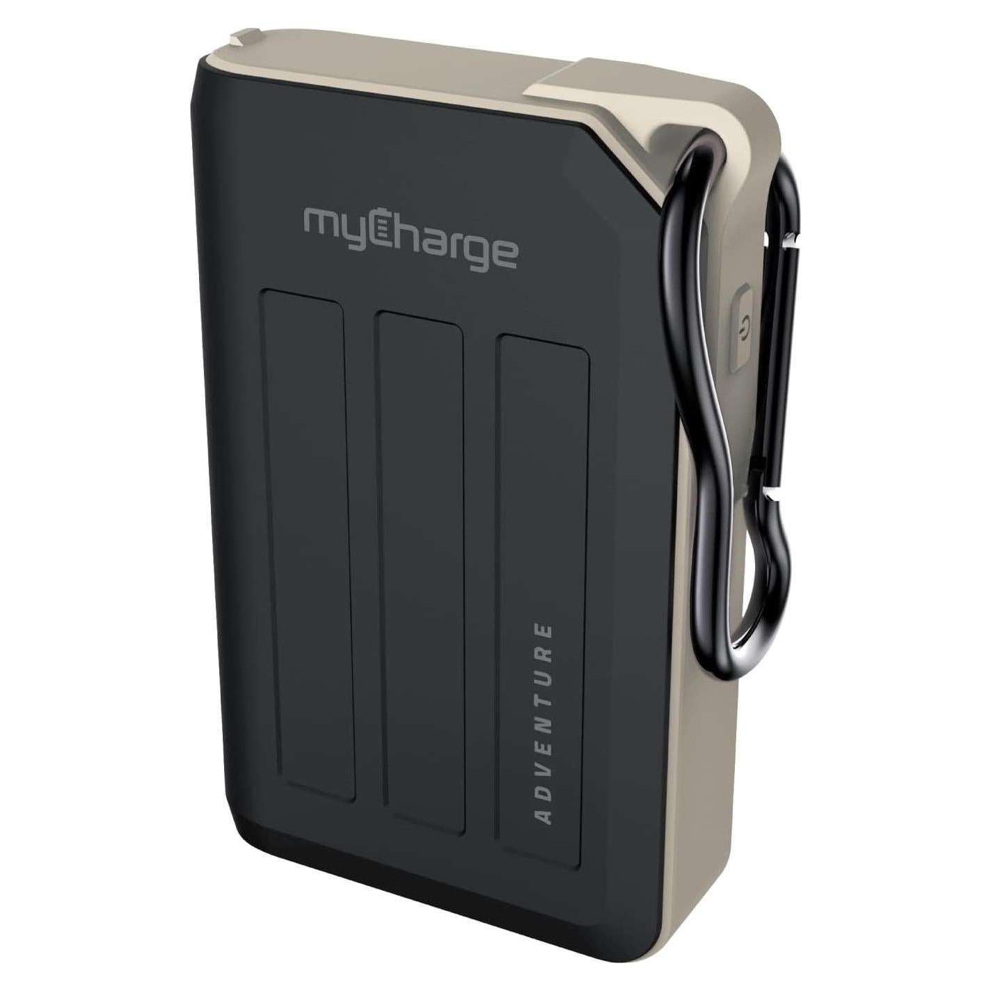 Cargador Portátil myCharge 6700 mAh USB C Impermeable Azul