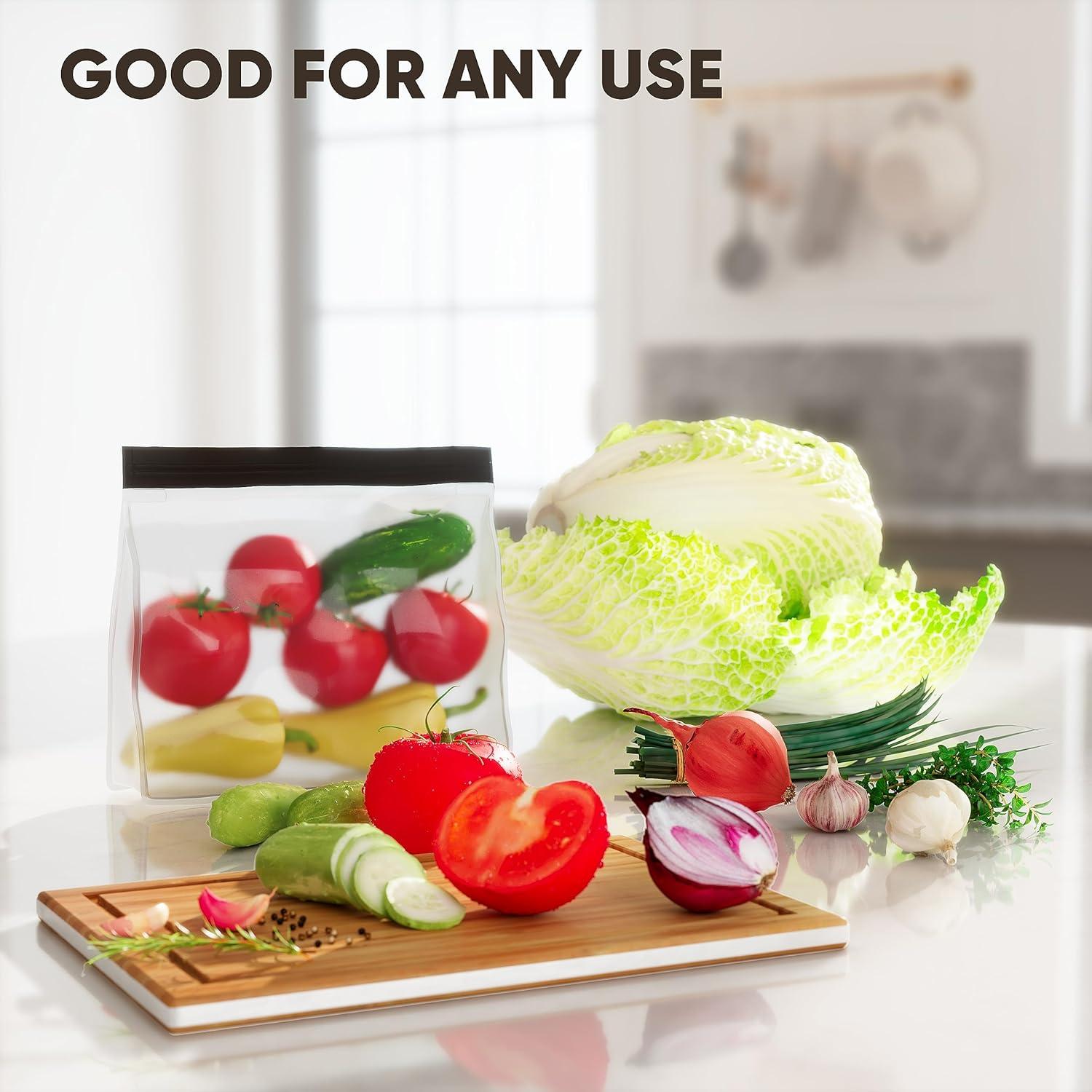 Bolsa Reutilizable de Almacenamiento de Hielo Berlinzo 18x20cm