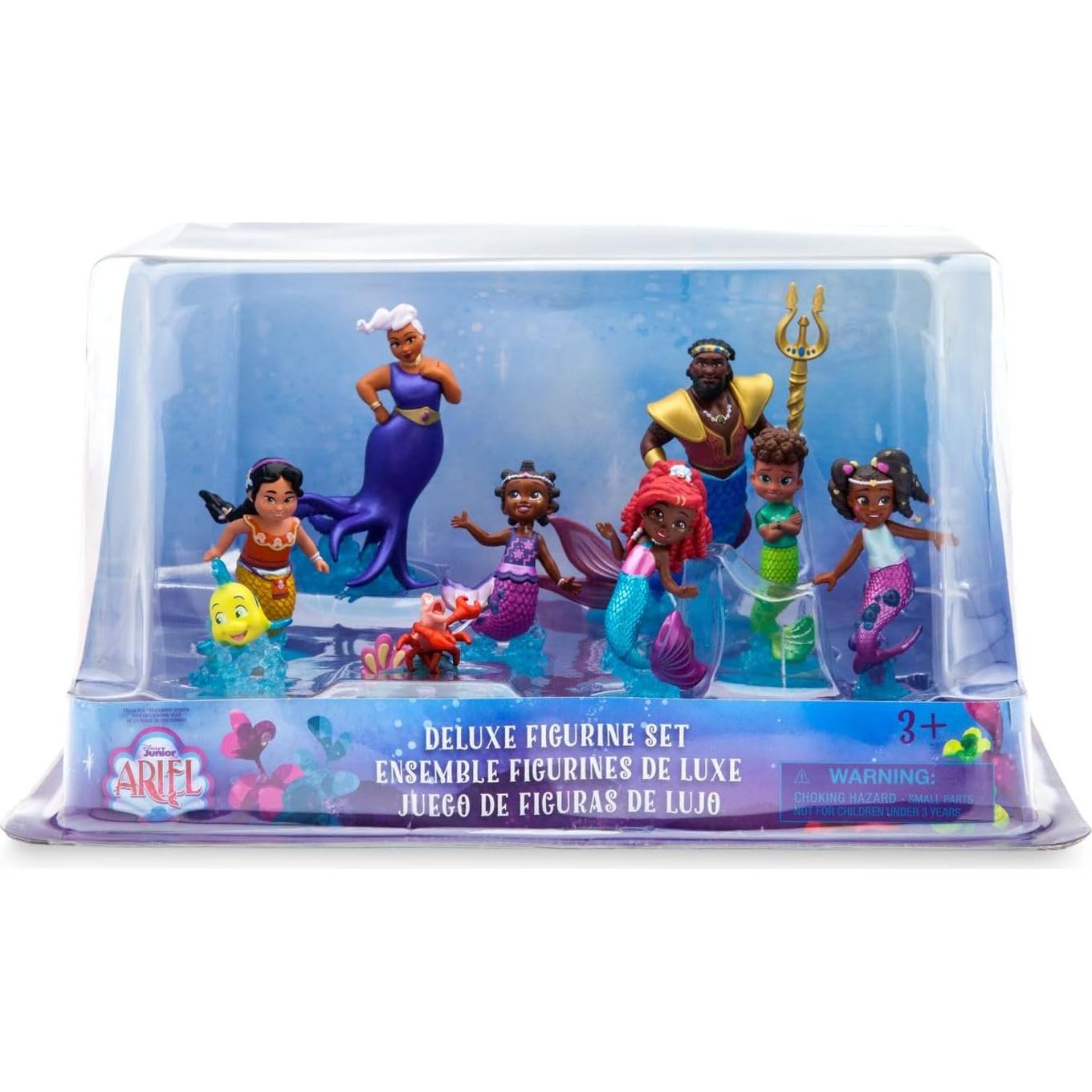 Conjunto de Figuras de La Sirenita Disney - Ariel y Amigos