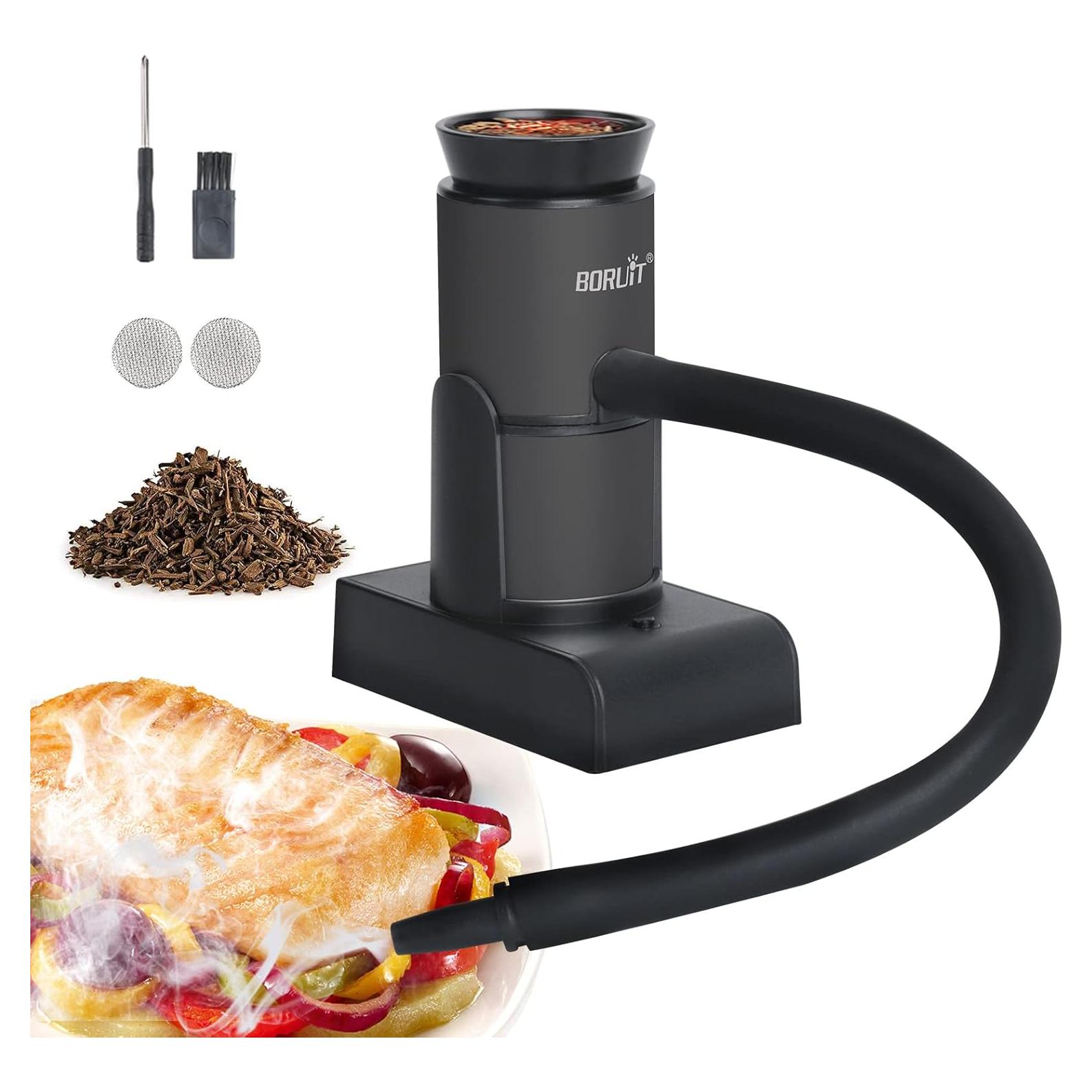 Pistola de Humo BORUIT SK305 Portátil para Cócteles y BBQ