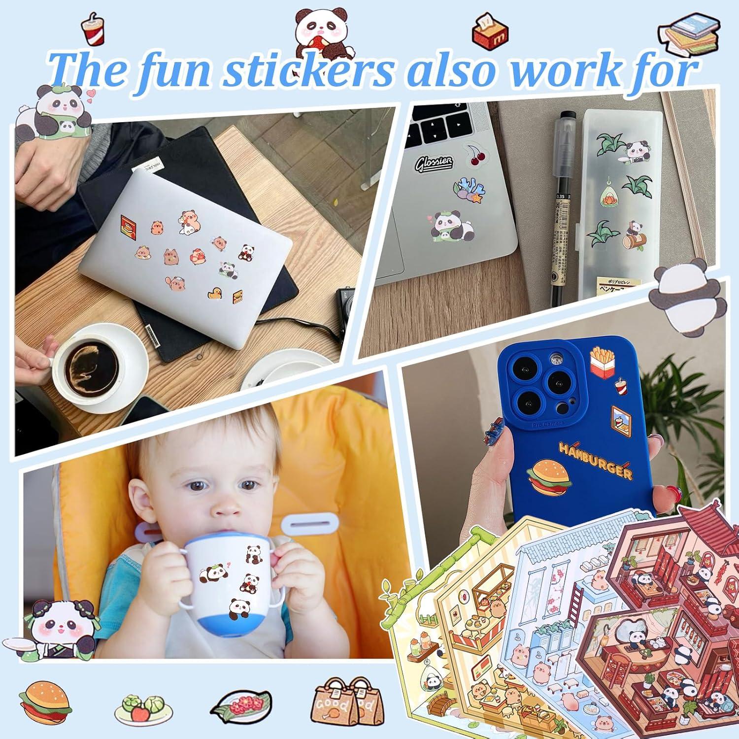 Pegatinas 3D DIY XANGNIER - 4 Conjuntos Creativos para Todos