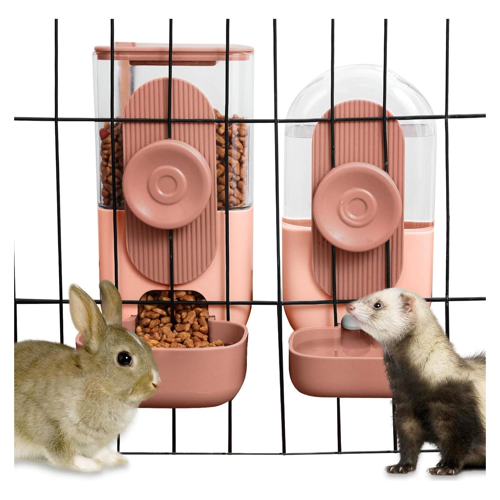 Dispensador Automático de Comida y Agua Colgante Borunhe 1.04L