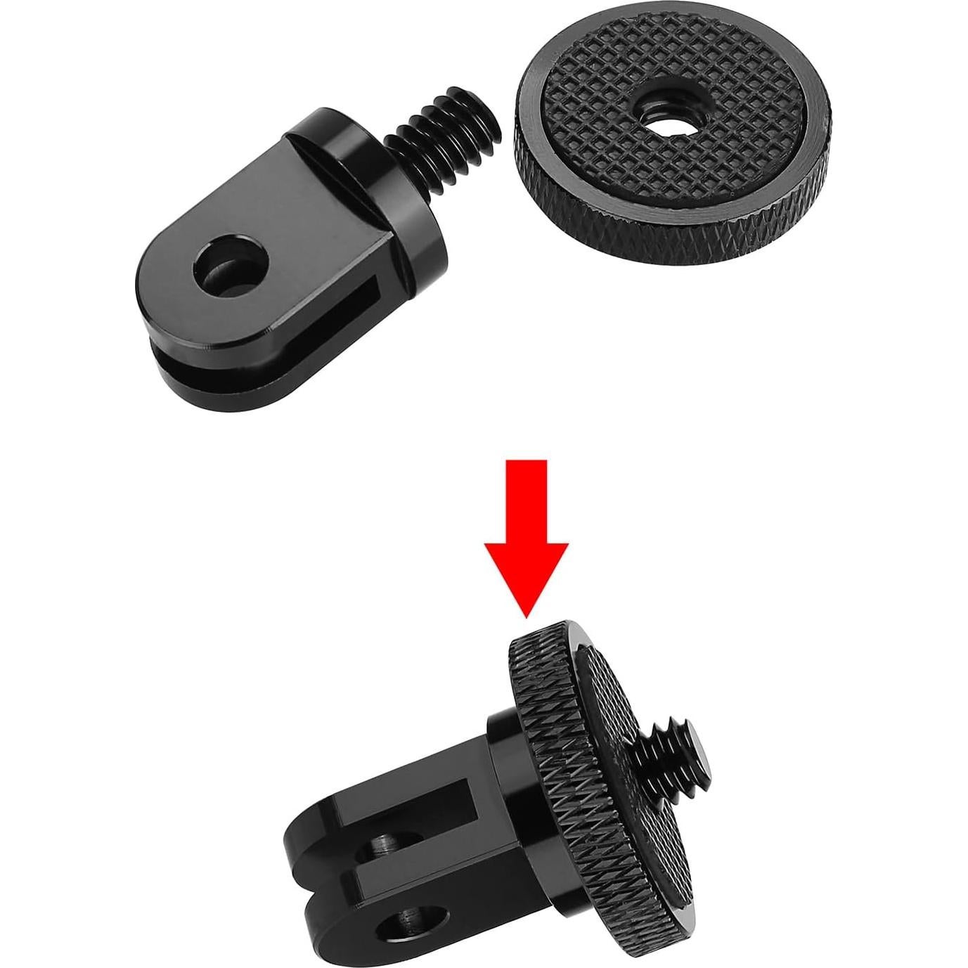 Adaptador de trípode de cámara Carpro 6 paquetes 1/4"-20