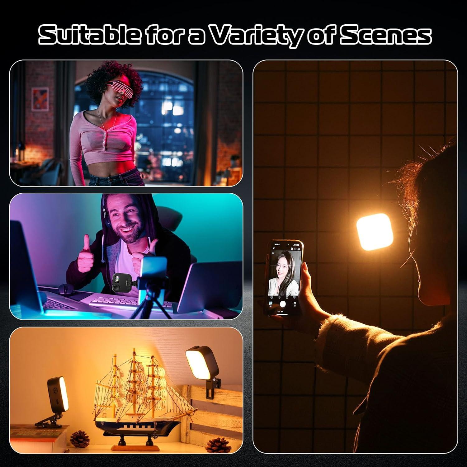 Ulanzi U60 Luz de Video RGB LED Portátil 2500-9000K