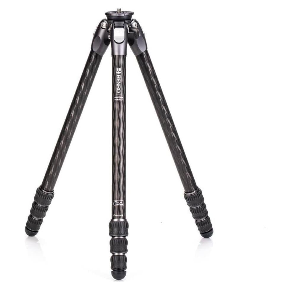 Trípode de fibra de carbono Benro Tortoise TTOR24CLV ligero